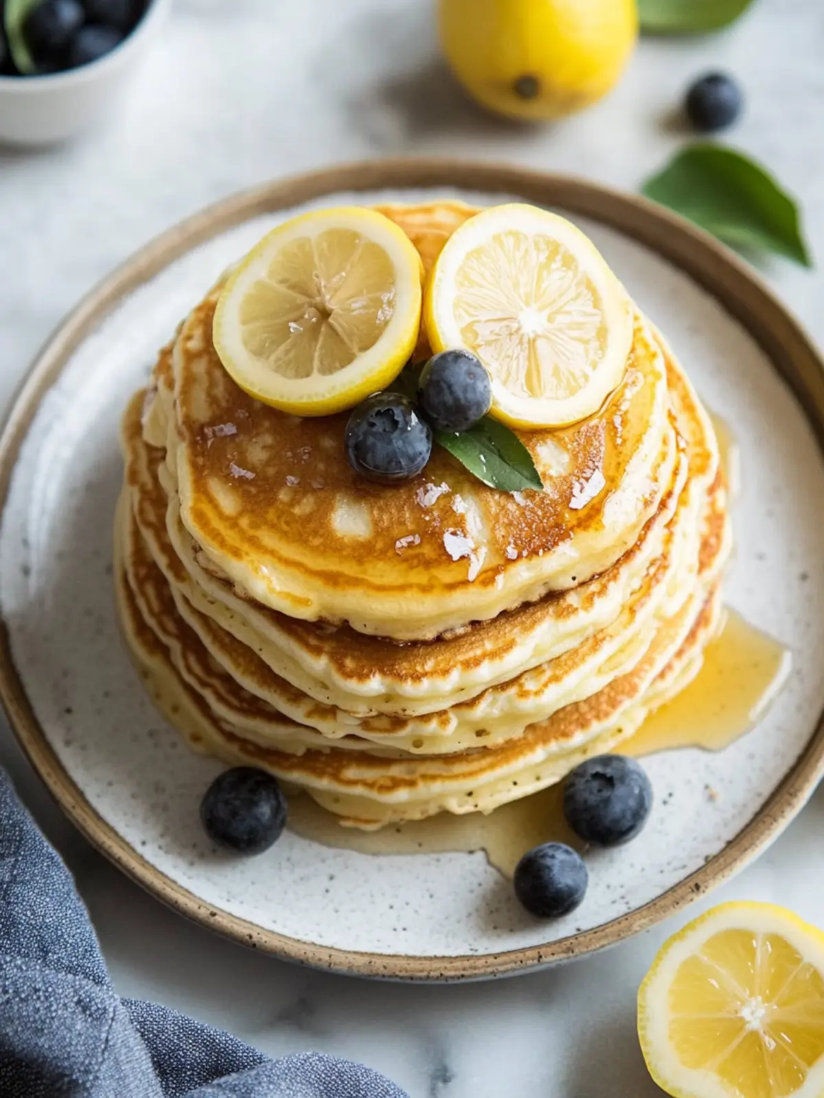 Lemon Ricotta Pancakes That Will Brighten Your Breakfast 2 Lemon Ricotta Pancakes