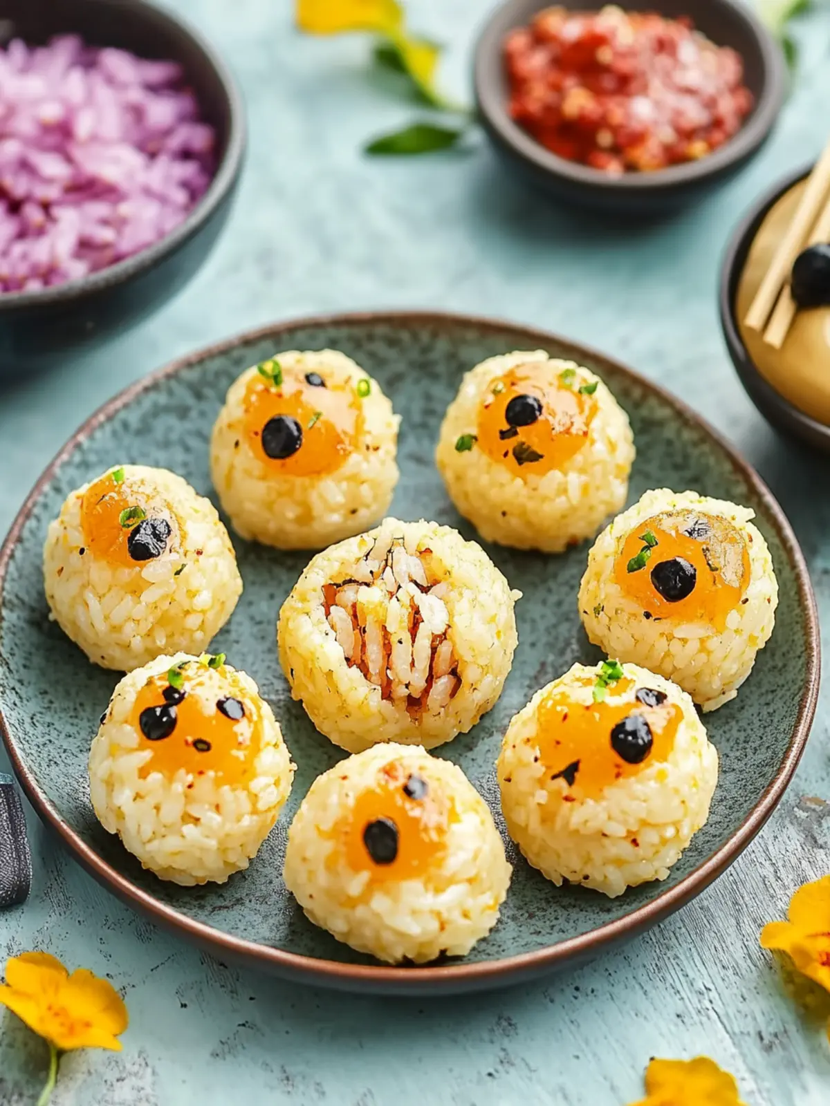 Korean Rice Balls (Jumeok Bap)