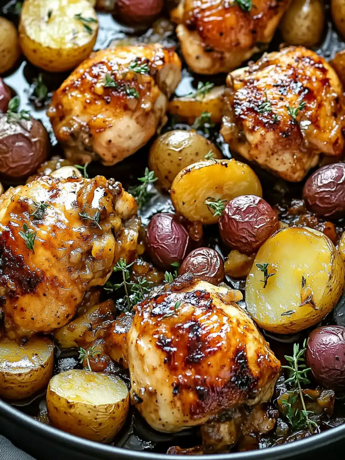 Savor One-Pan Honey Mustard Chicken and Potatoes for Easy Comfort 3 Savor One-Pan Honey Mustard Chicken and Potatoes Tonight!