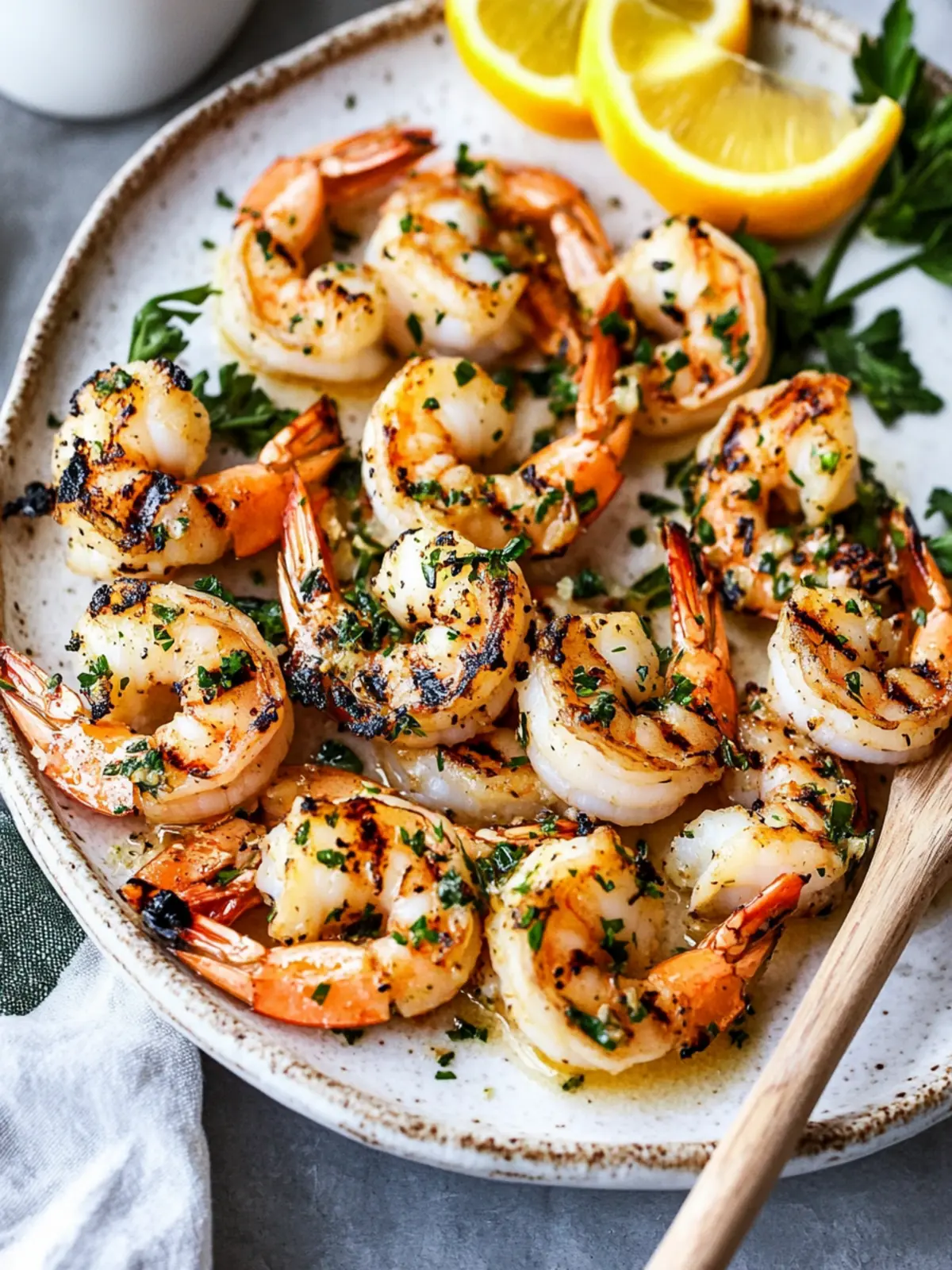 Garlic Grilled Shrimp