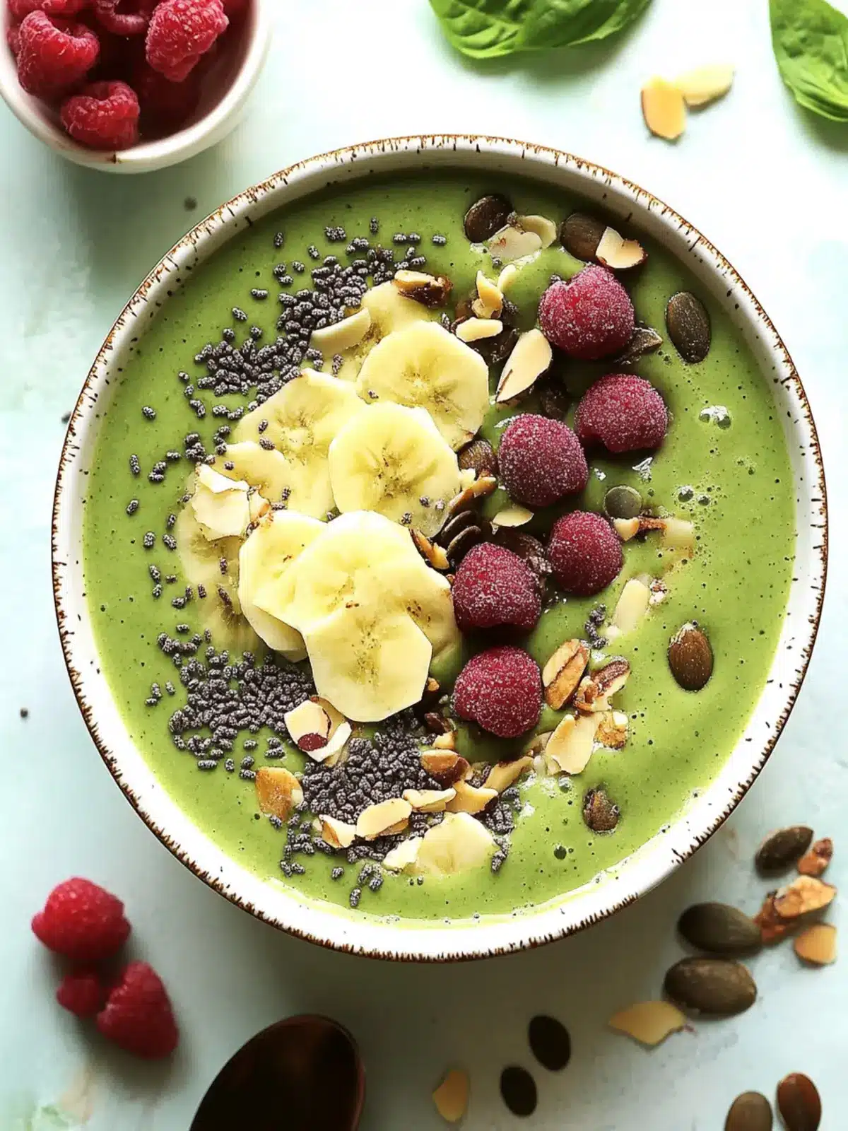 Matcha Green Smoothie Bowl