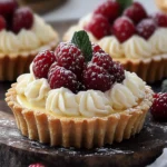 Indulgent Elegant White Chocolate Mousse Tartlets to Impress