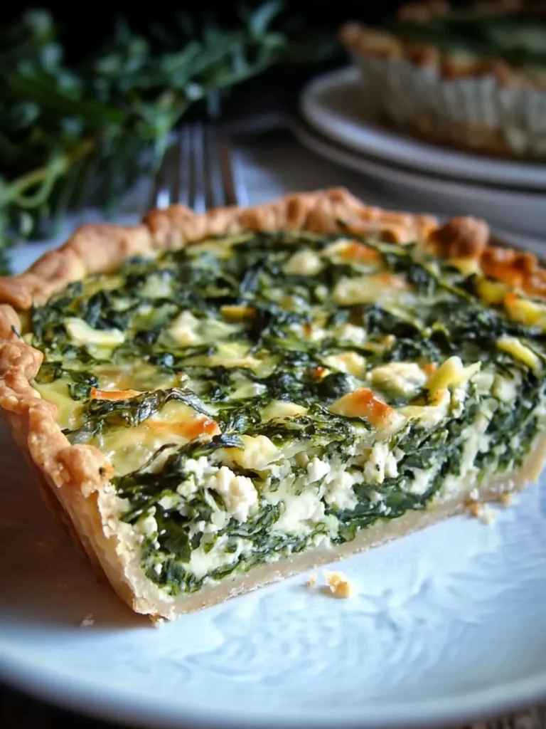 Spinach Matzah Quiche for Passover