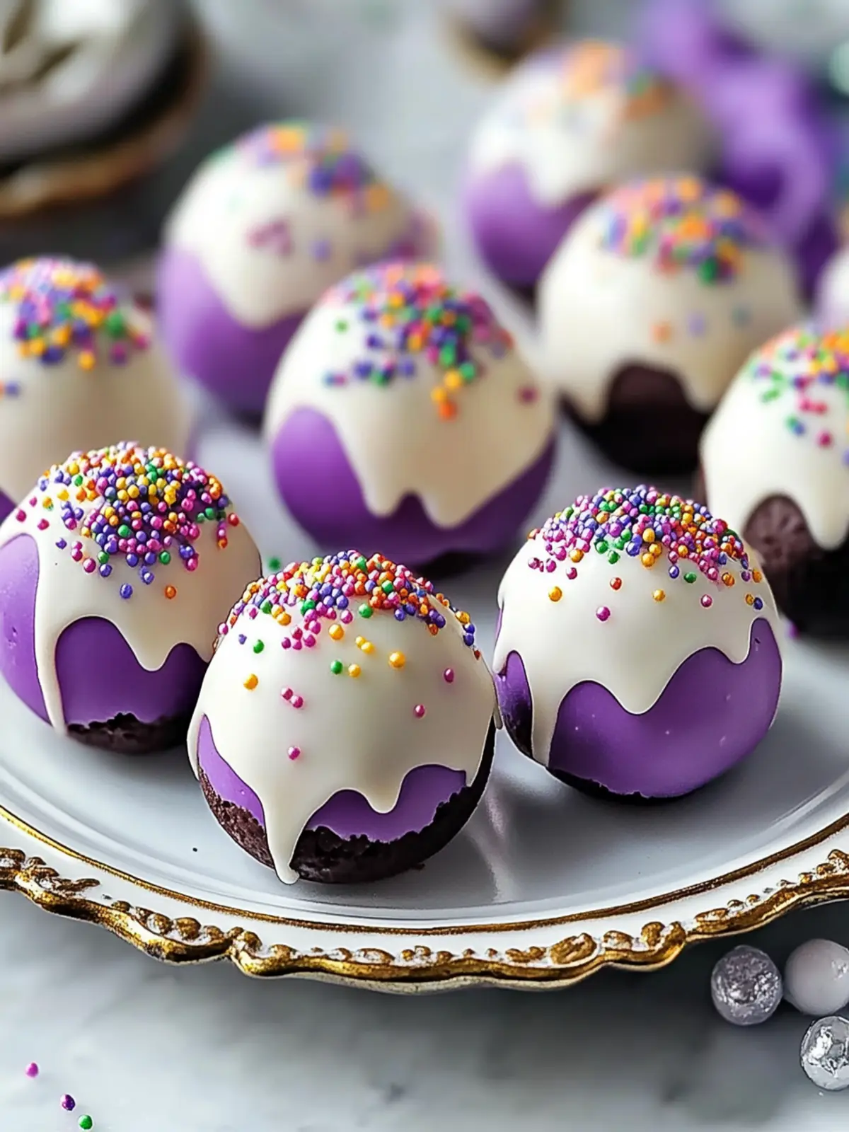 Decadent King Cake Oreo Balls: Your No-Bake Mardi Gras Delight