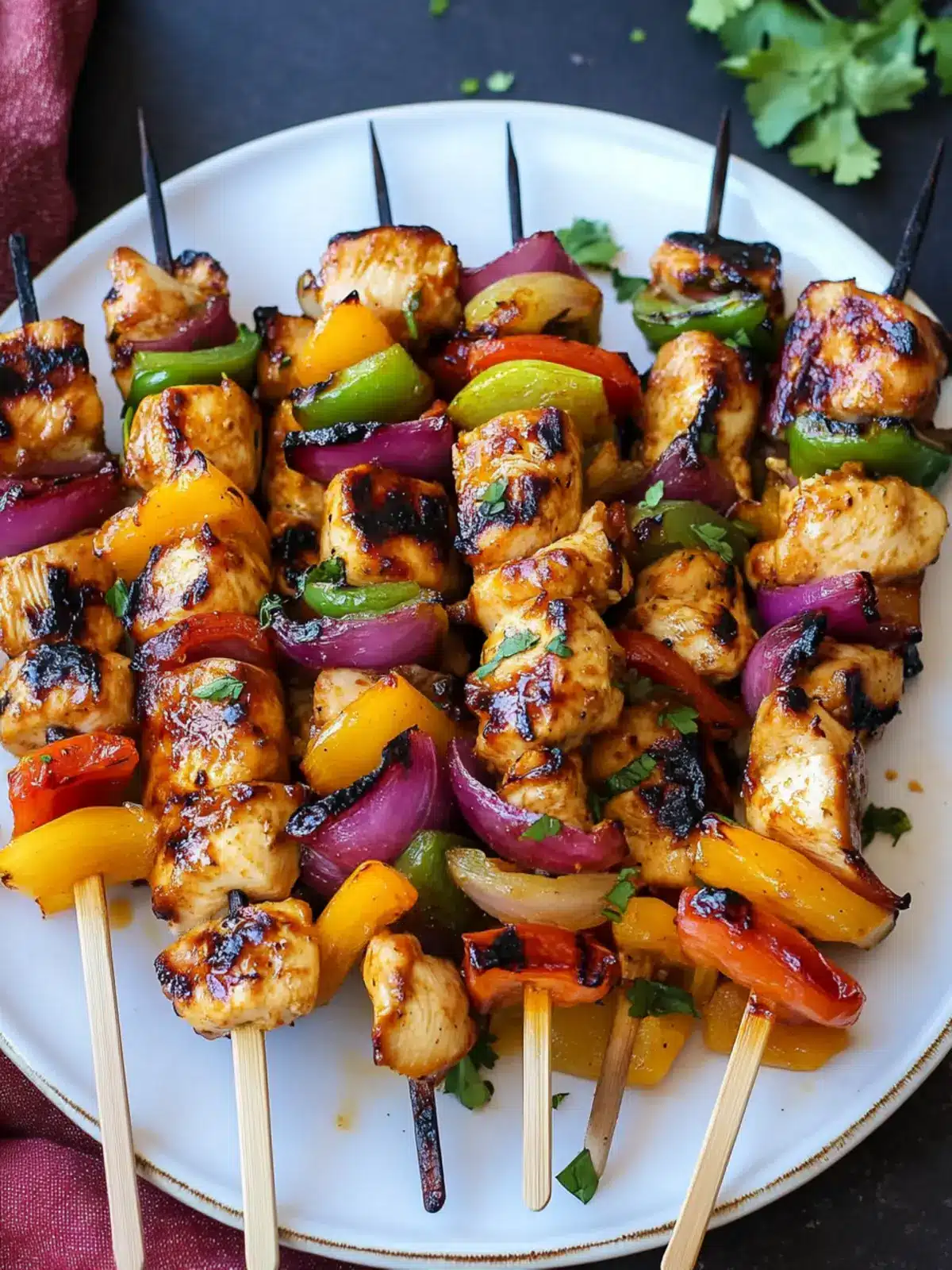 Hawaiian Chicken Kebabs