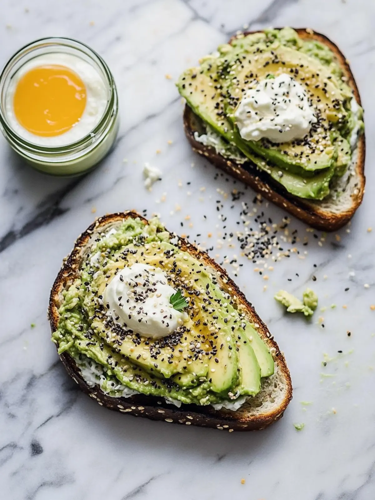 Everything but the Bagel Avocado Toast