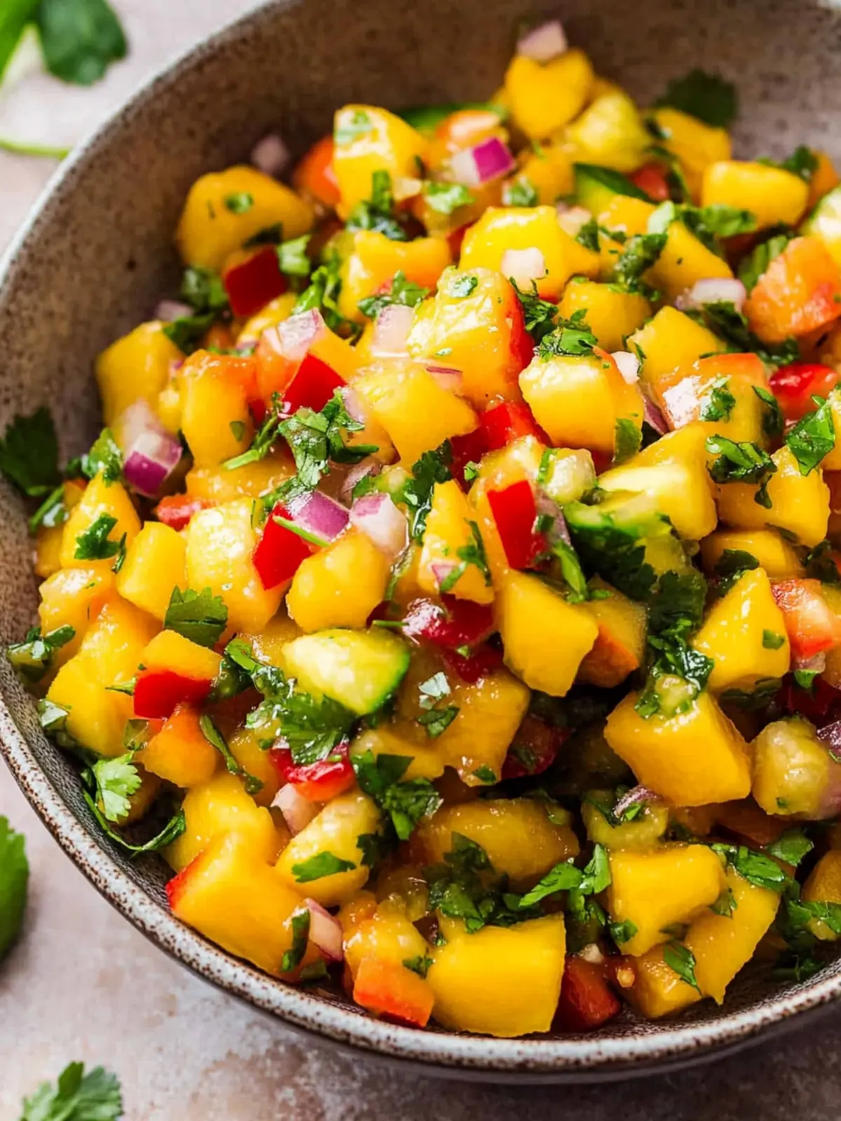 Easy Mango Salsa Recipe
