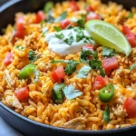 Savory Cheesy Chicken Taco Rice in Just 30 Minutes Flat 8 Savory Cheesy Chicken Taco Rice in Just 30 Minutes!