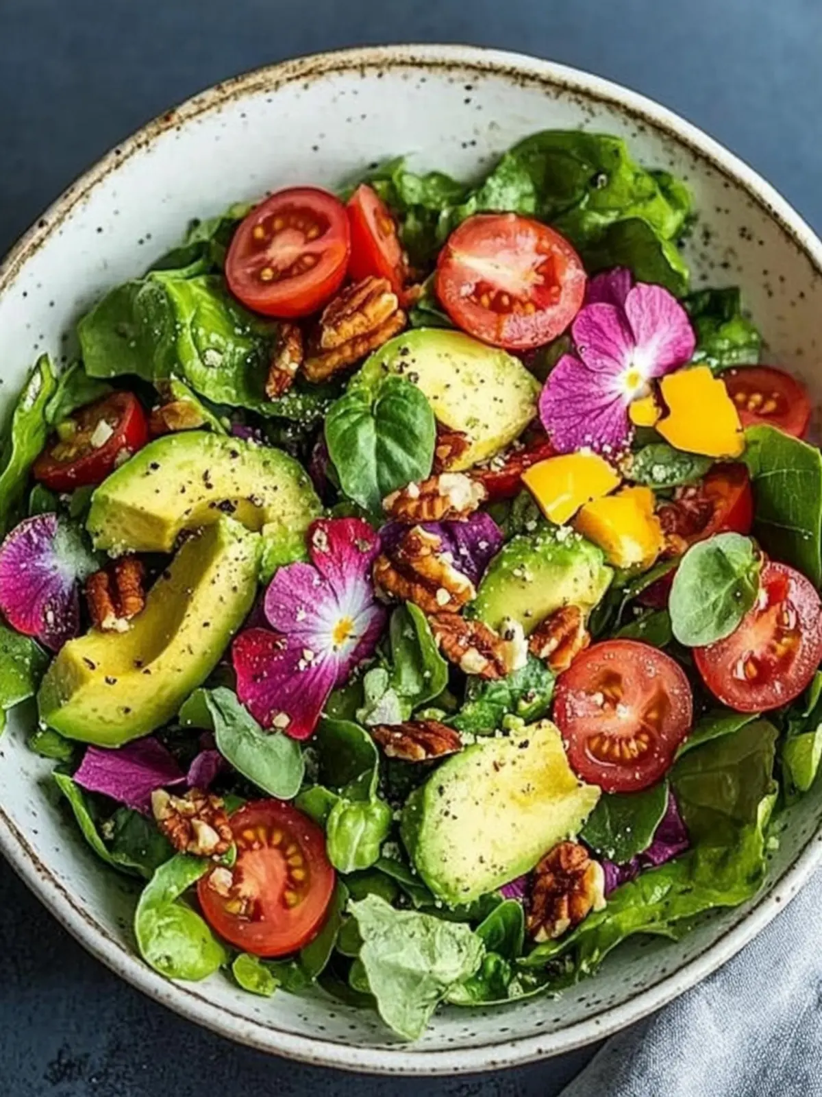 Vibrant Spring Salad with Avocado for a Fresh Taste Adventure 4 Vibrant Spring Salad with Avocado