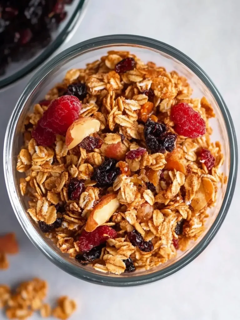 Sweetly Spiced Granola
