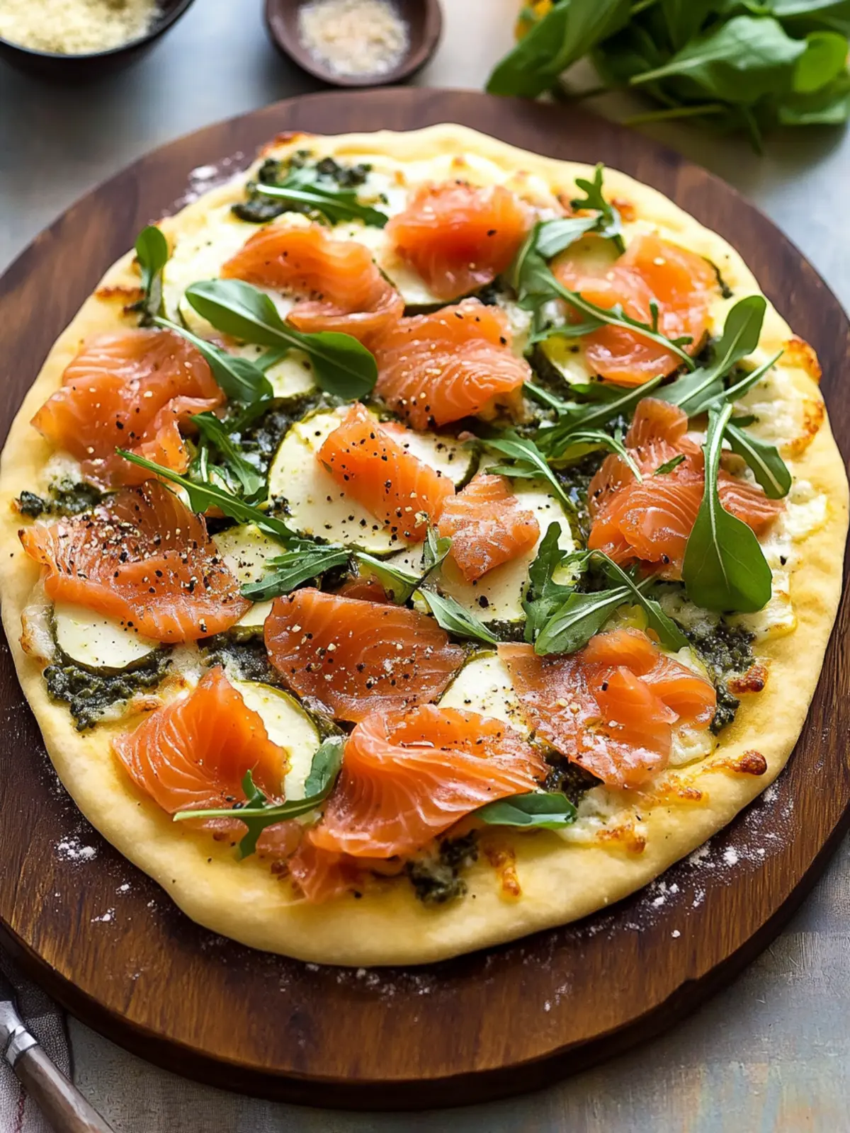 Smoked Salmon Pizza: Where Ease Meets Elegance!