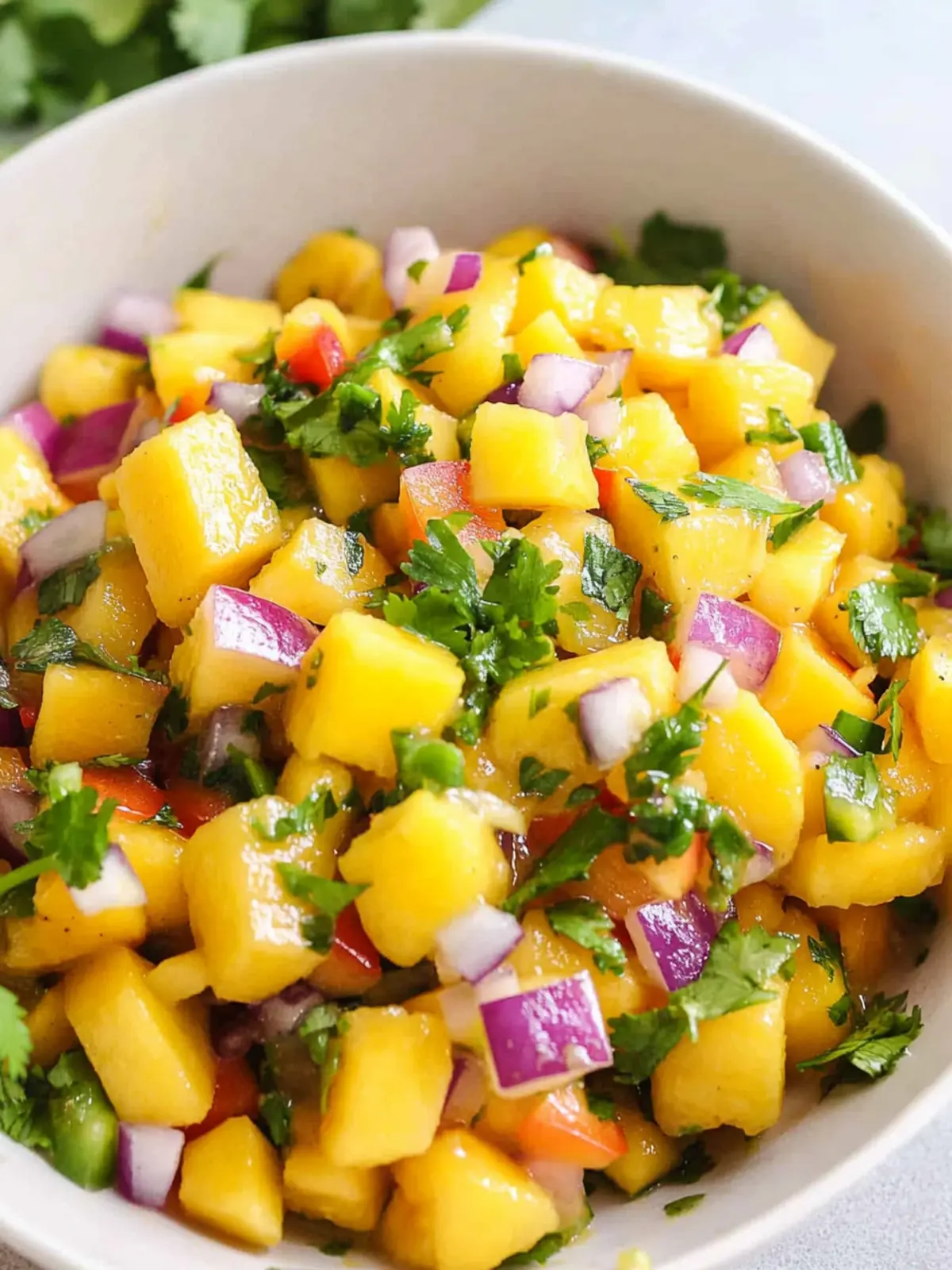 Easy Mango Salsa Recipe