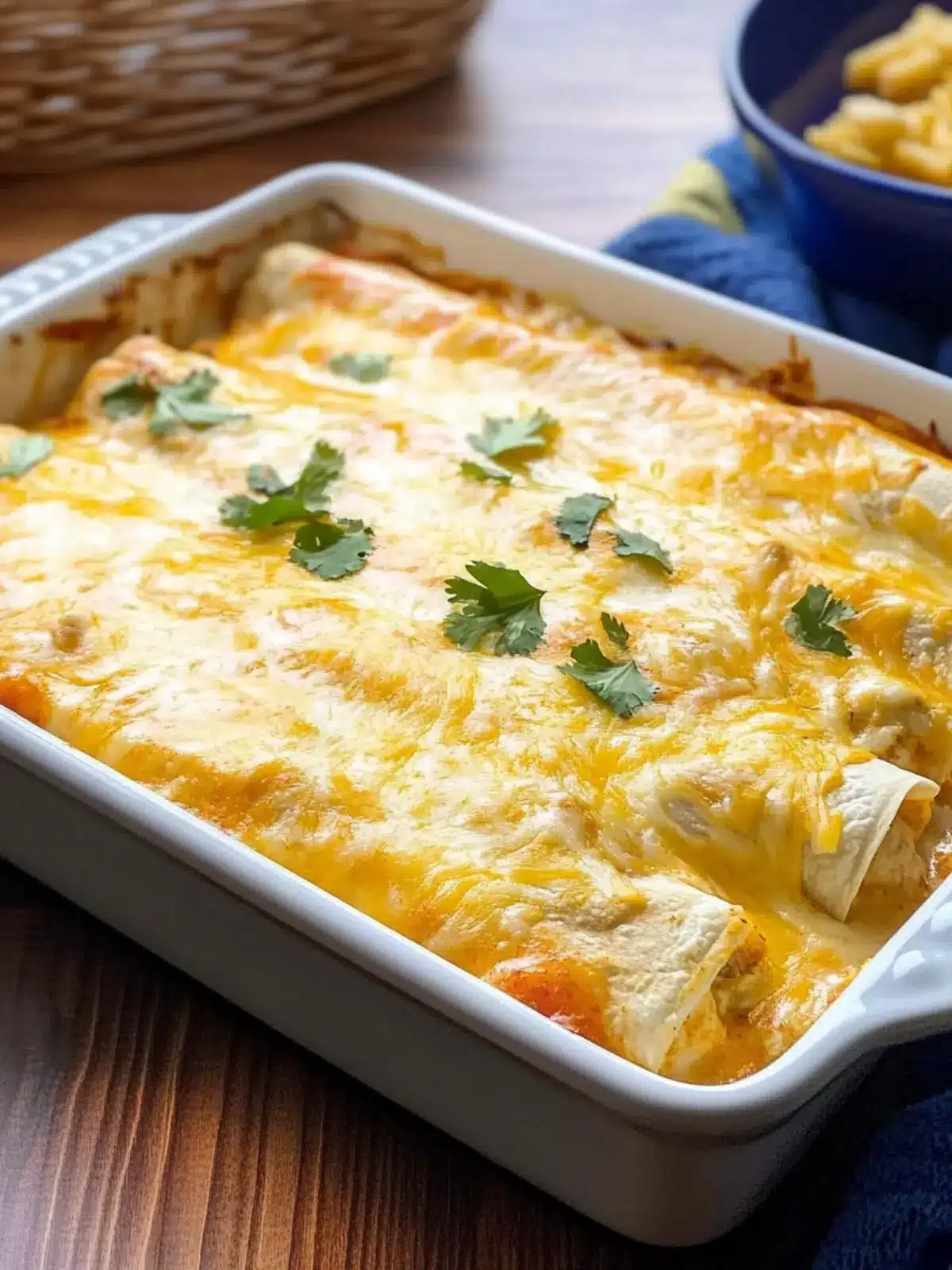 Sour Cream Chicken Enchiladas