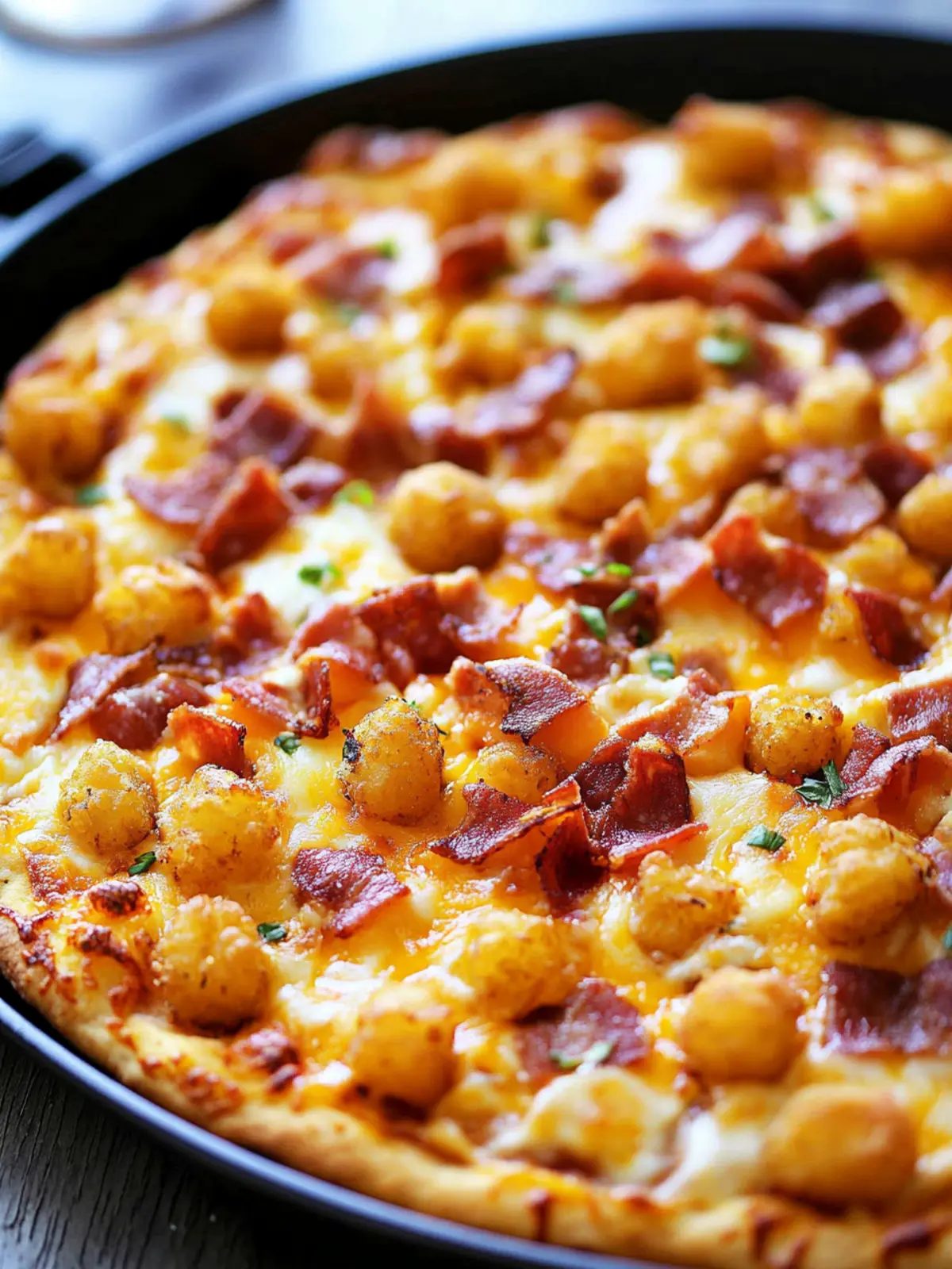 Tater Tot Breakfast Pizza: Your New Weekend Family Favorite 5 Tater Tot Breakfast Pizza
