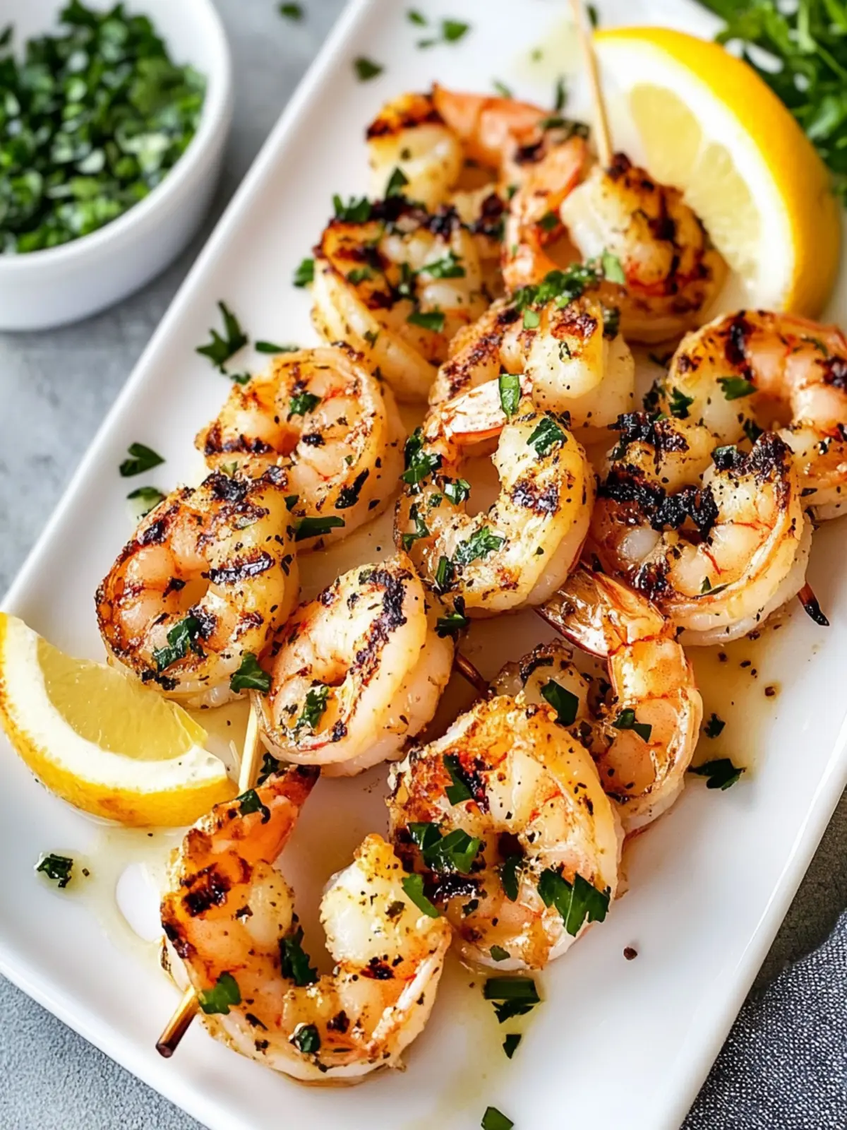 Garlic Grilled Shrimp