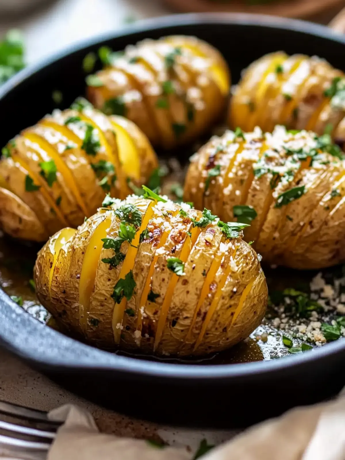 Easy Hasselback Potatoes Recipe