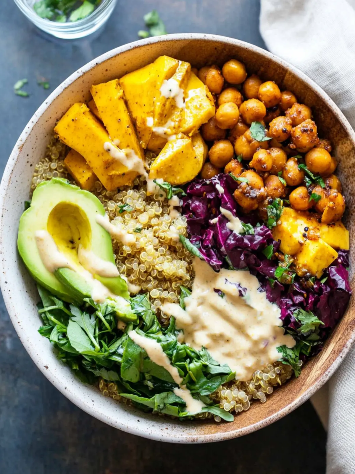 Vegan Turmeric Quinoa Power Bowls
