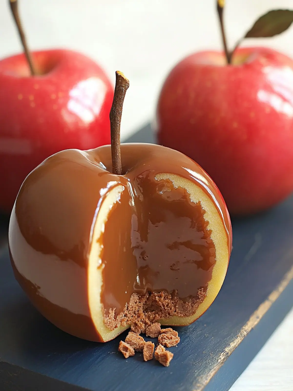 Inside-Out Chocolate Caramel Apples: A Fall Delight to Share 3 Inside-Out Chocolate Caramel Apples