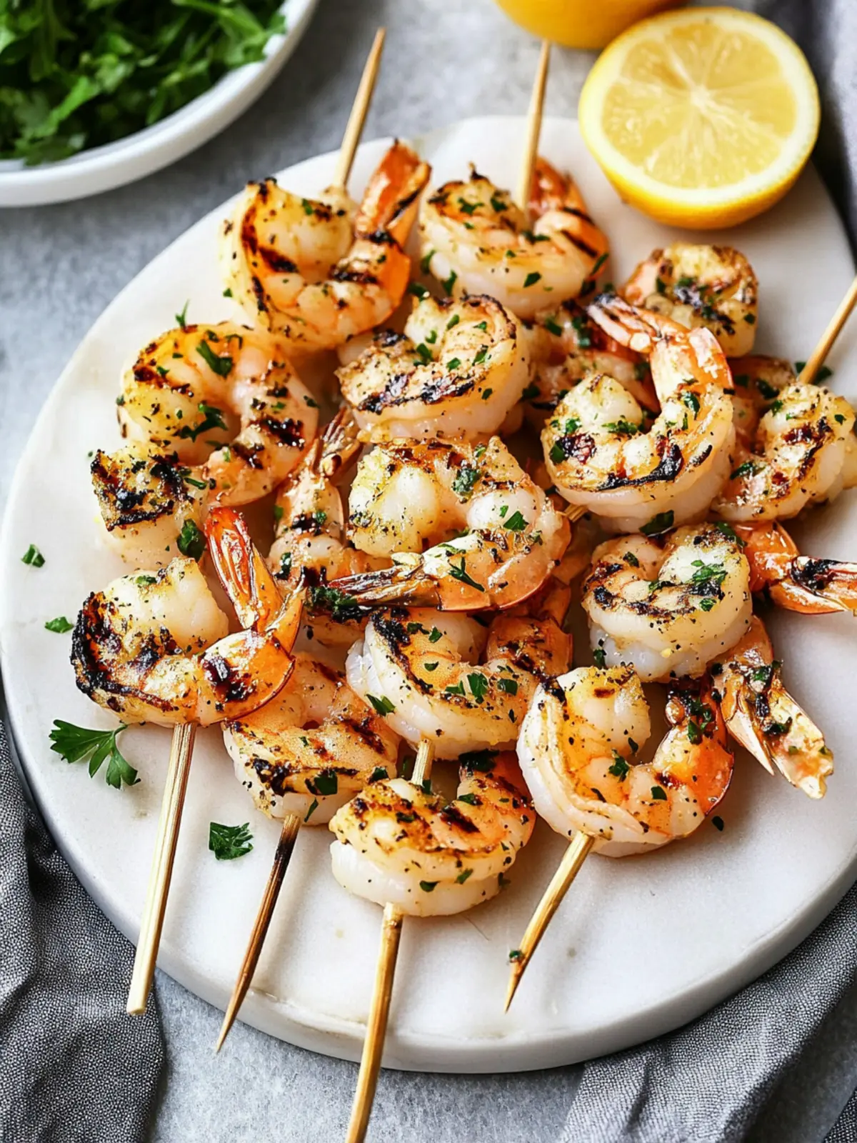 Garlic Grilled Shrimp