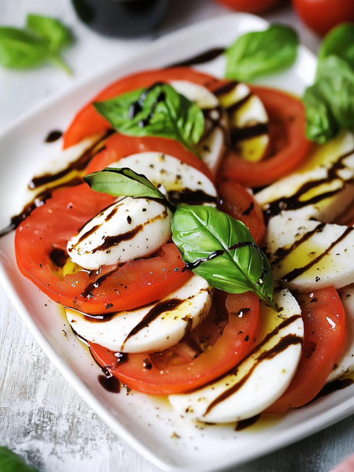 Italian Balsamic Caprese Salad