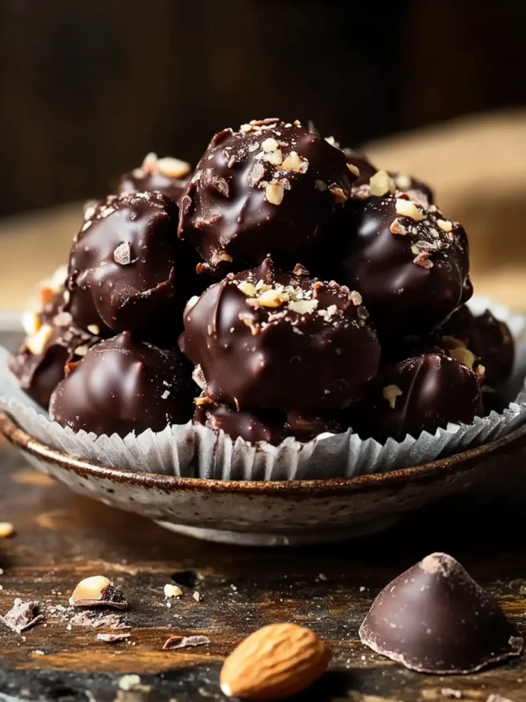 Dark Chocolate Nut Clusters