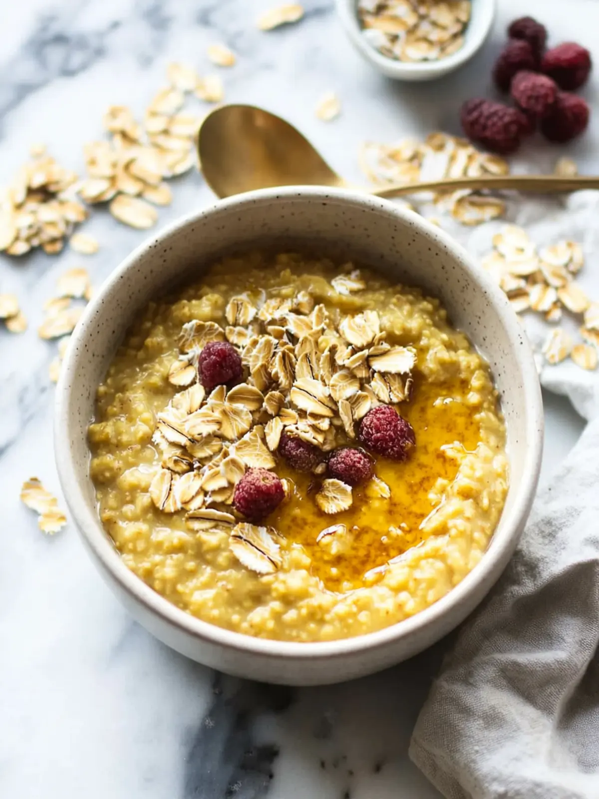 20-Minute Stovetop Golden Milk Oatmeal
