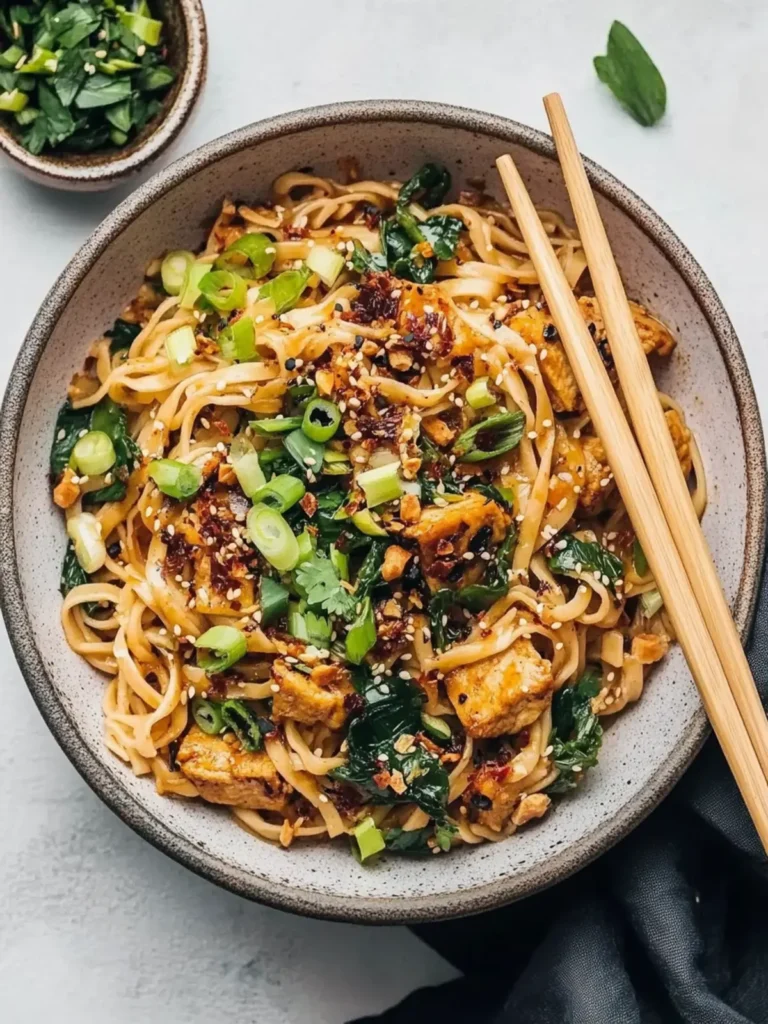 Miso Chili Crisp Noodles