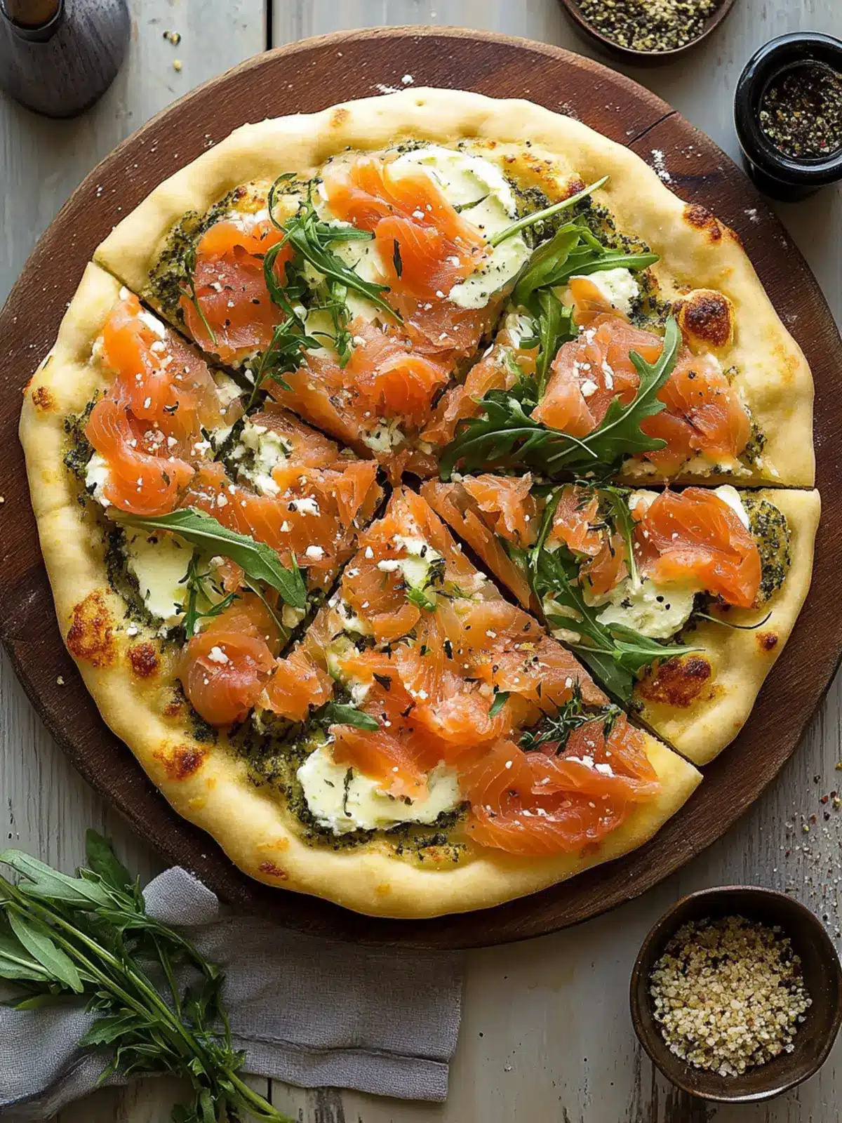 Smoked Salmon Pizza: Where Ease Meets Elegance!