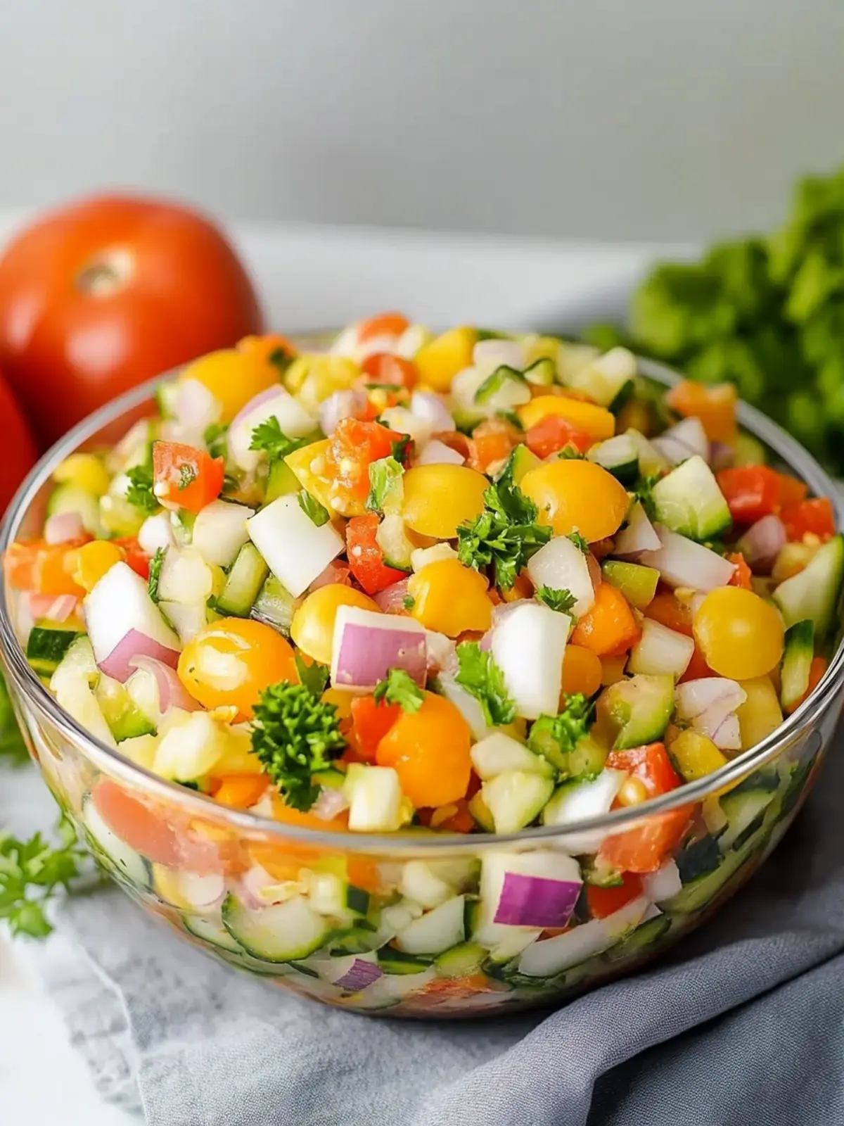 The Best Nigerian Salad Recipe: Nigerian Vegetable Salad In 10 Minutes!