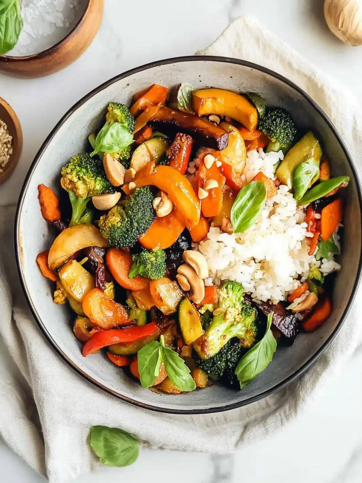 Flavorful Thai Vegetable Stir-Fry