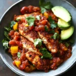 Spice Rubbed Salsa Chicken