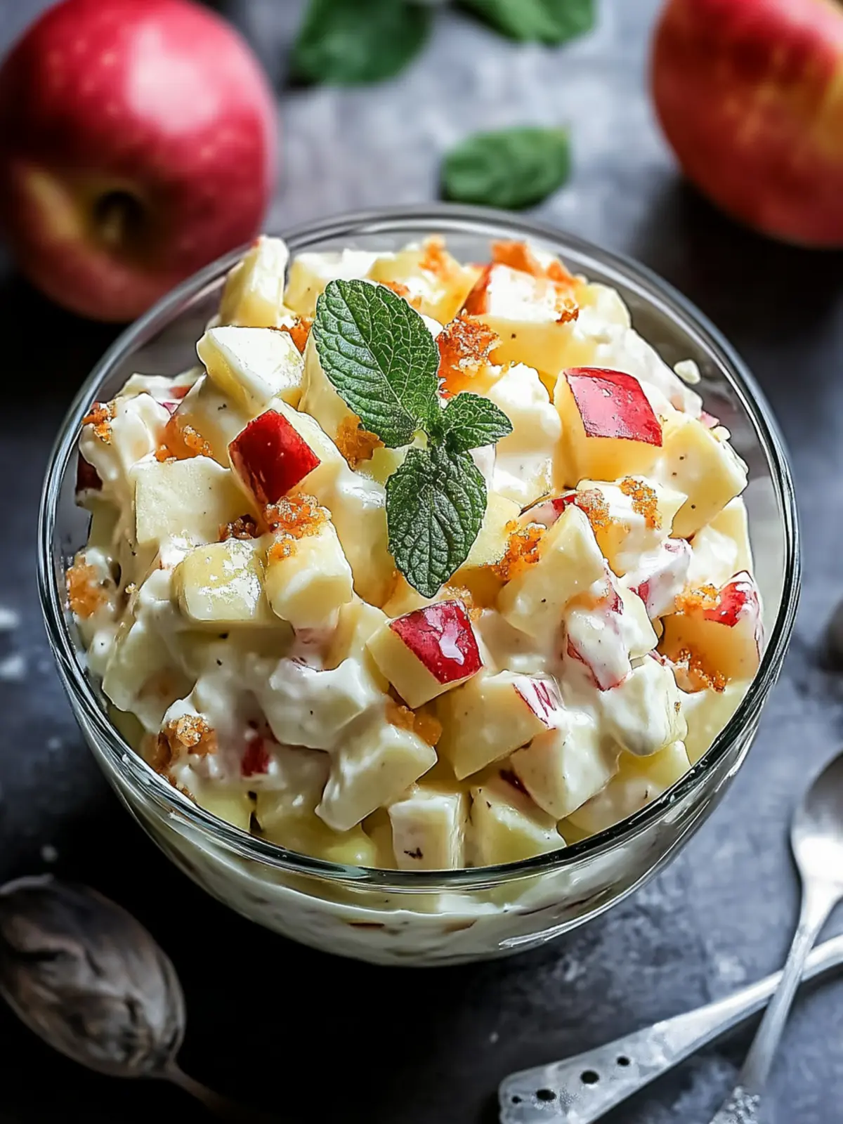 Taffy Apple Salad – Creamy Crunchy Bliss Your Guests Will Love 2 Taffy Apple Salad – Creamy Crunchy Bliss in Every Bite