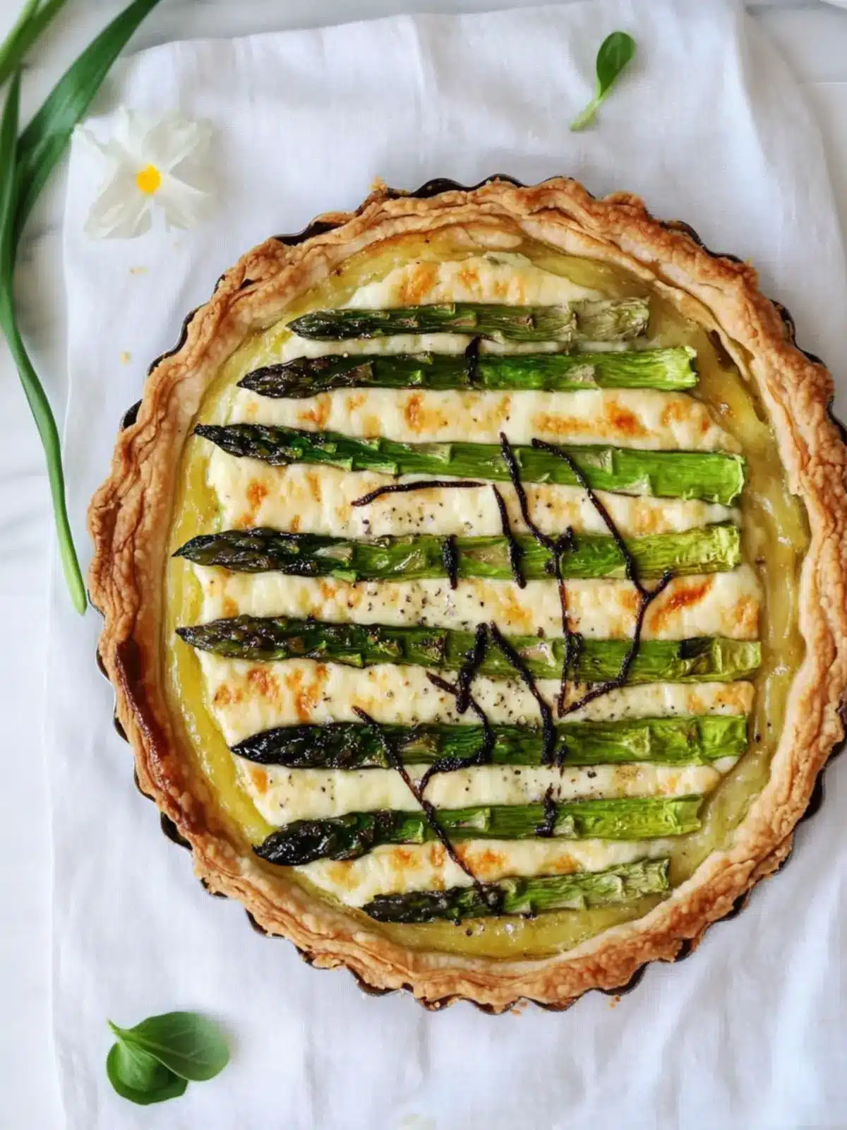 Asparagus Gruyere Tart – Featured on The TODAY Show