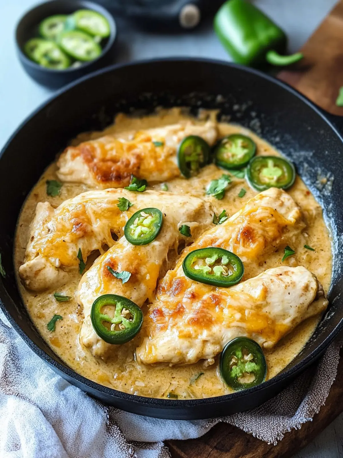 Cheesy Jalapeño Chicken