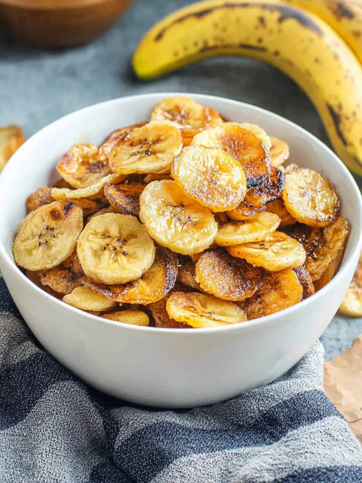 Air Fryer Banana Chips