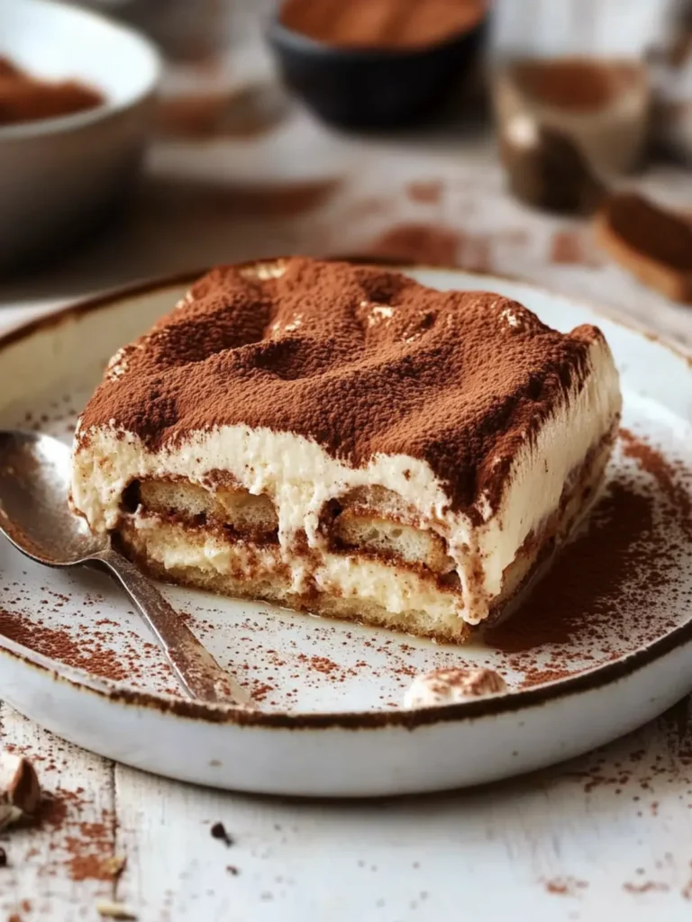 Classic Tiramisu Recipe