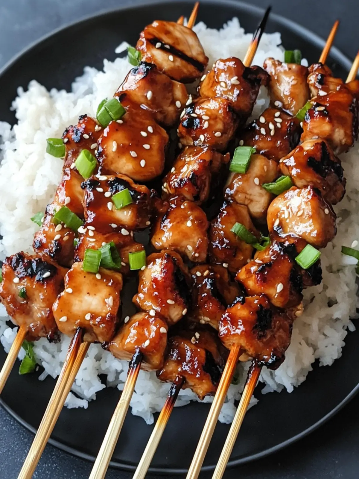 Teriyaki Chicken Skewers