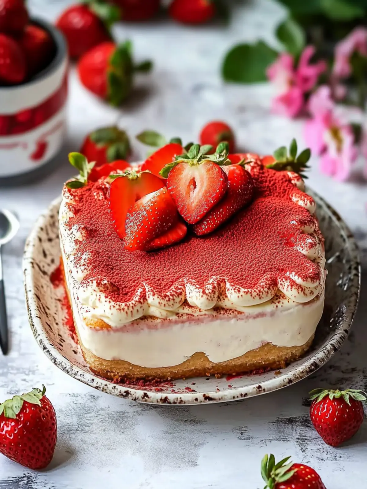 Strawberry Tiramisu