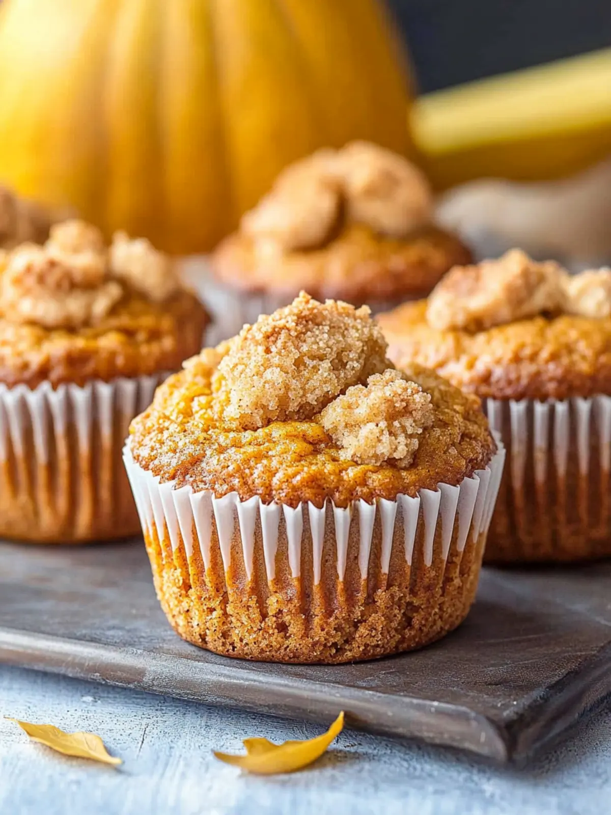 Banana Pumpkin Muffins