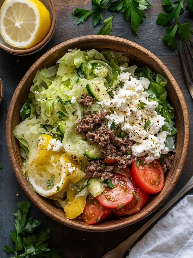 Greek Cabbage Roll Bowls