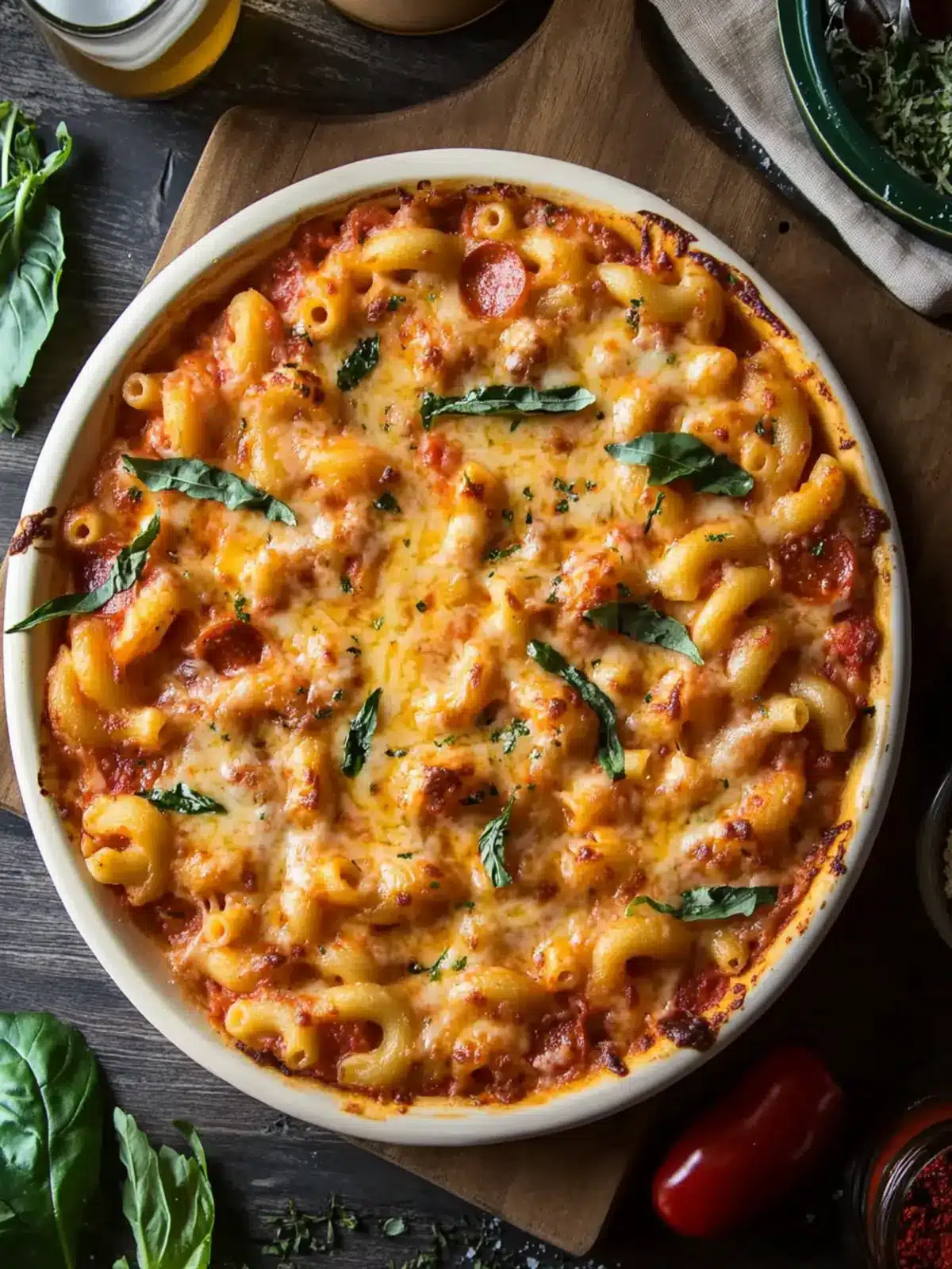 Supreme Pizza Mac and Cheese