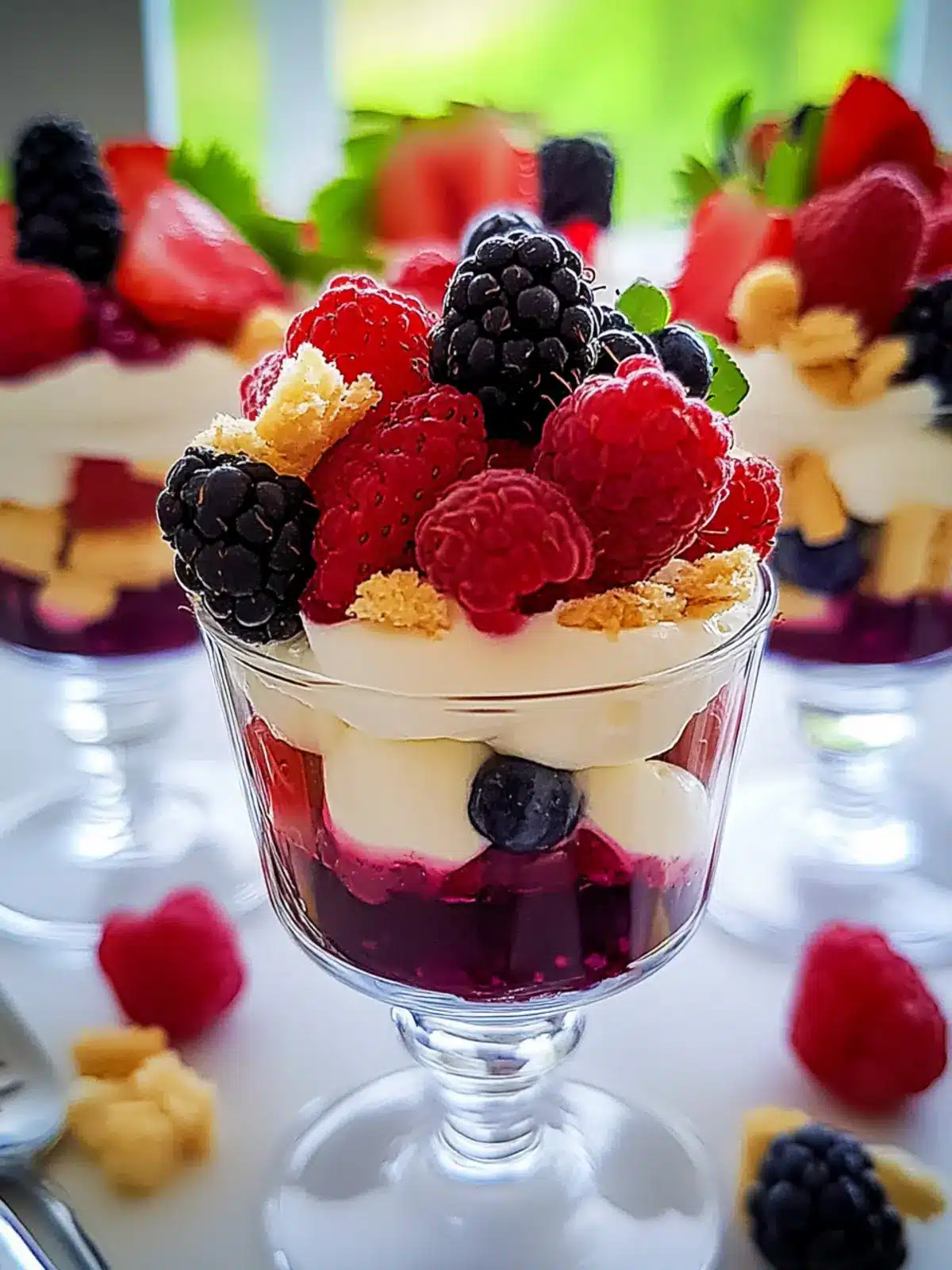 Amazing Berry Trifle Cups for a Delicious Celebration