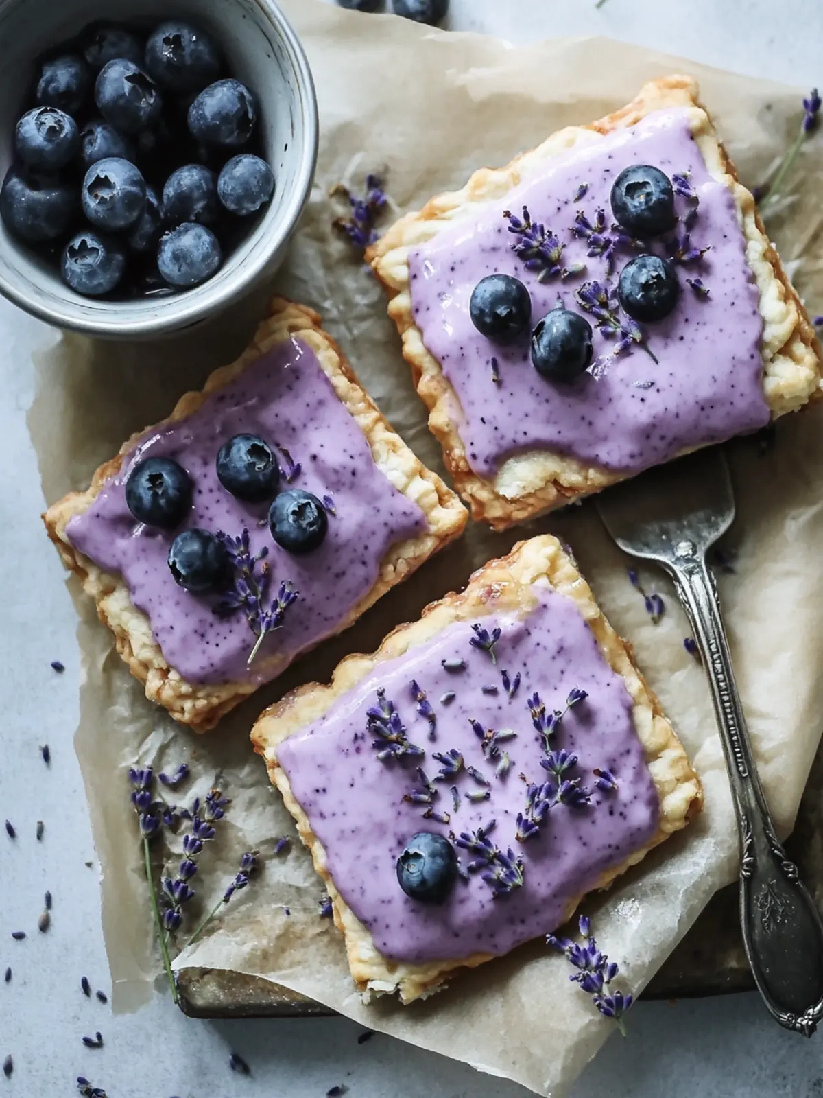 Delicious Blueberry Lavender Pop Tarts Made From Scratch 2 Blueberry Lavender Pop Tarts