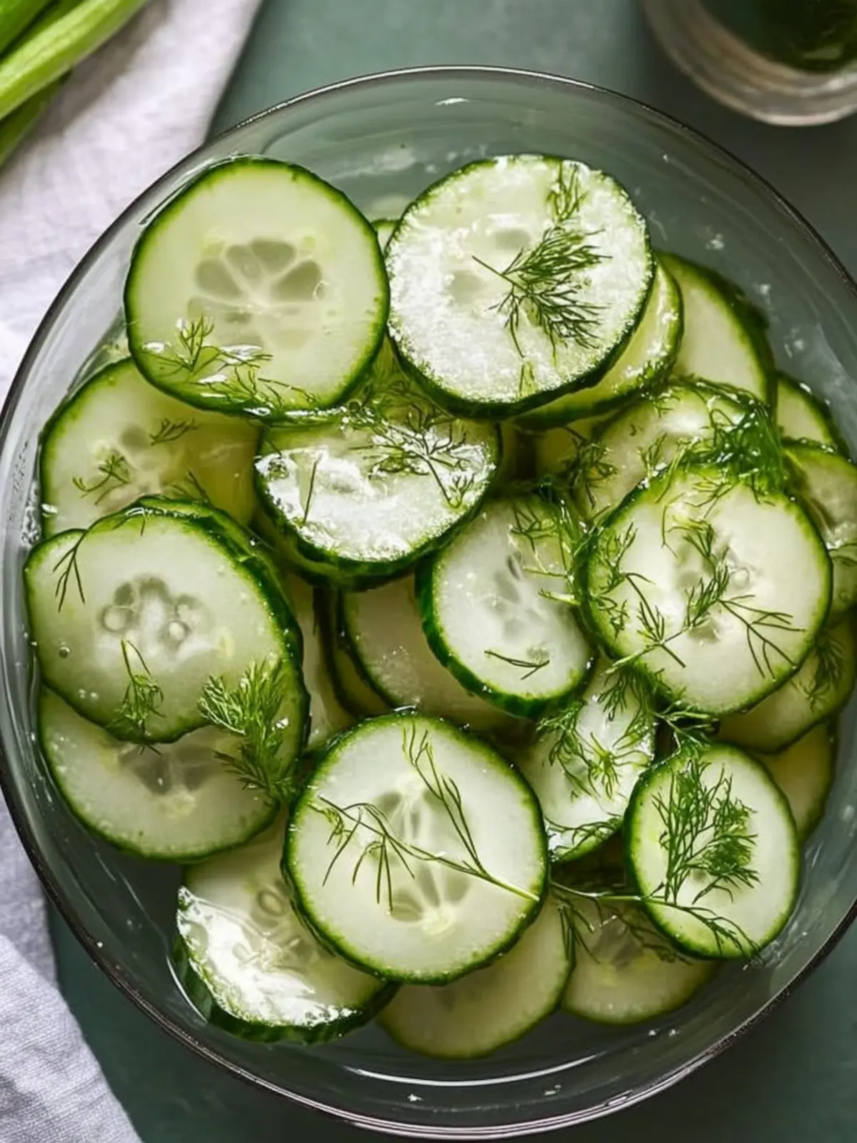 Salt and Vinegar Cucumbers