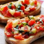 Quick and Easy Italian Bruschetta