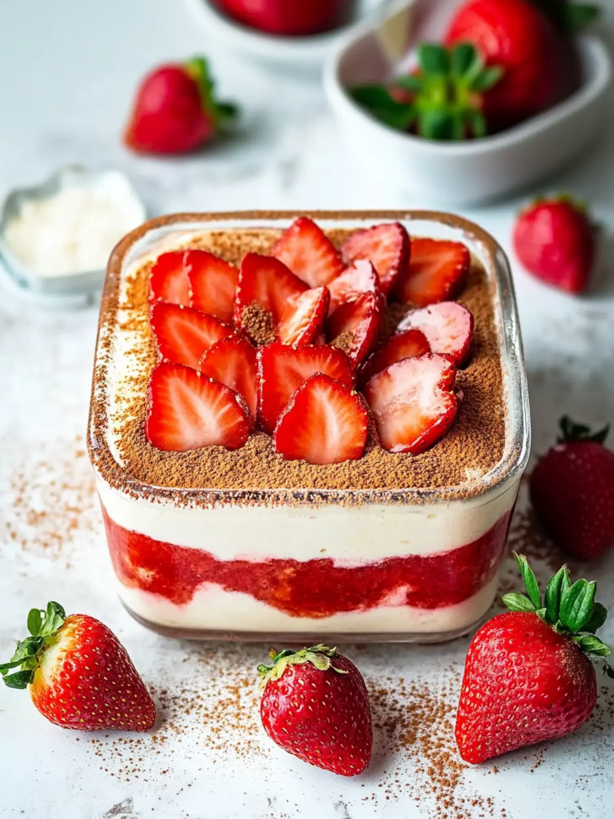 Strawberry Tiramisu