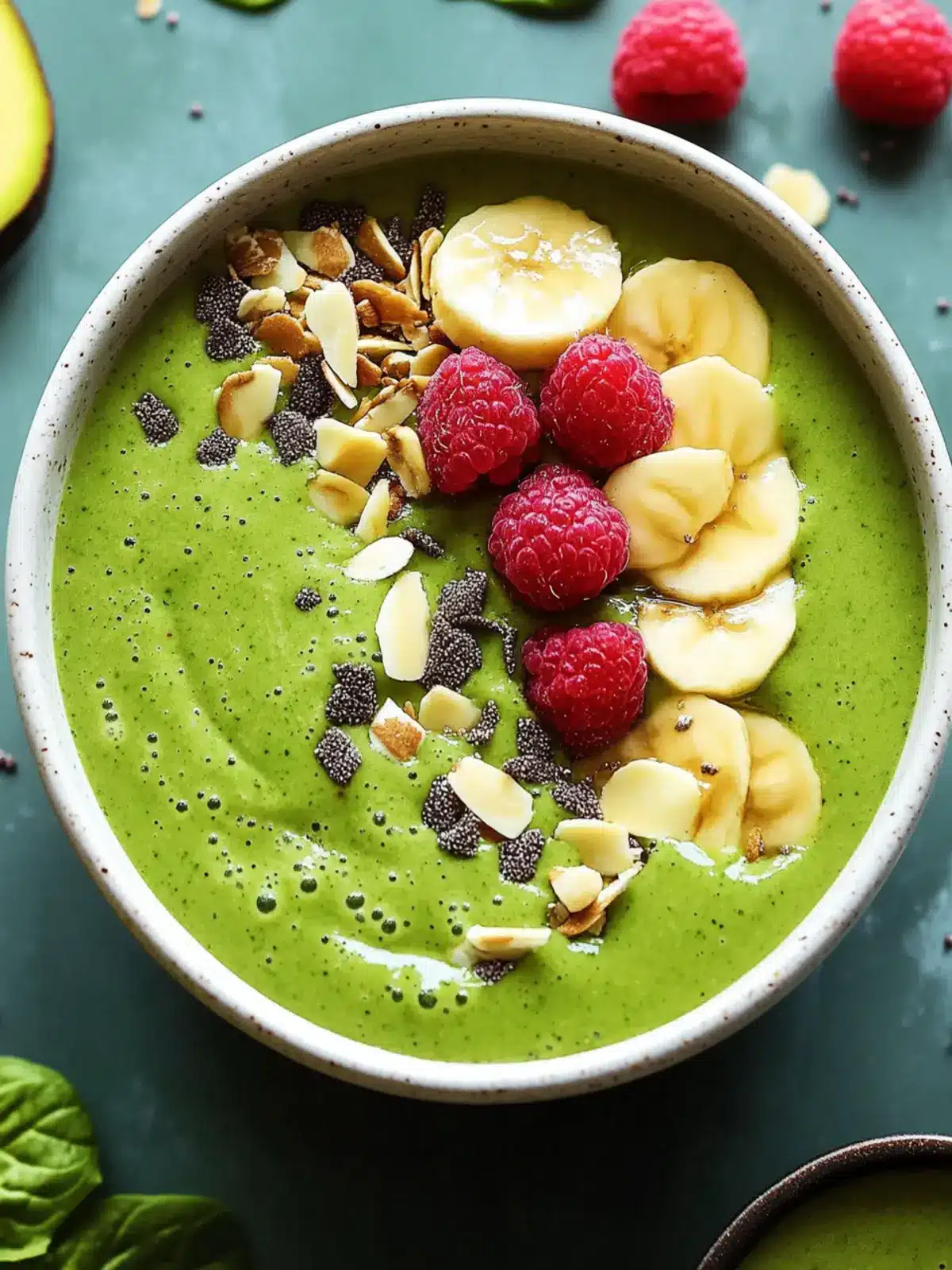 Matcha Green Smoothie Bowl