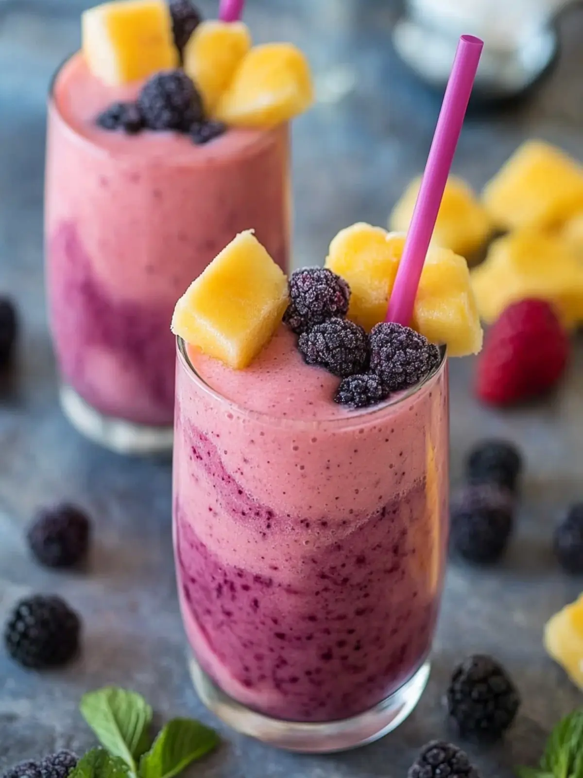 Tropical Hawaiian Berry Smoothie to Brighten Your Day 3 Hawaiian Berry Smoothie