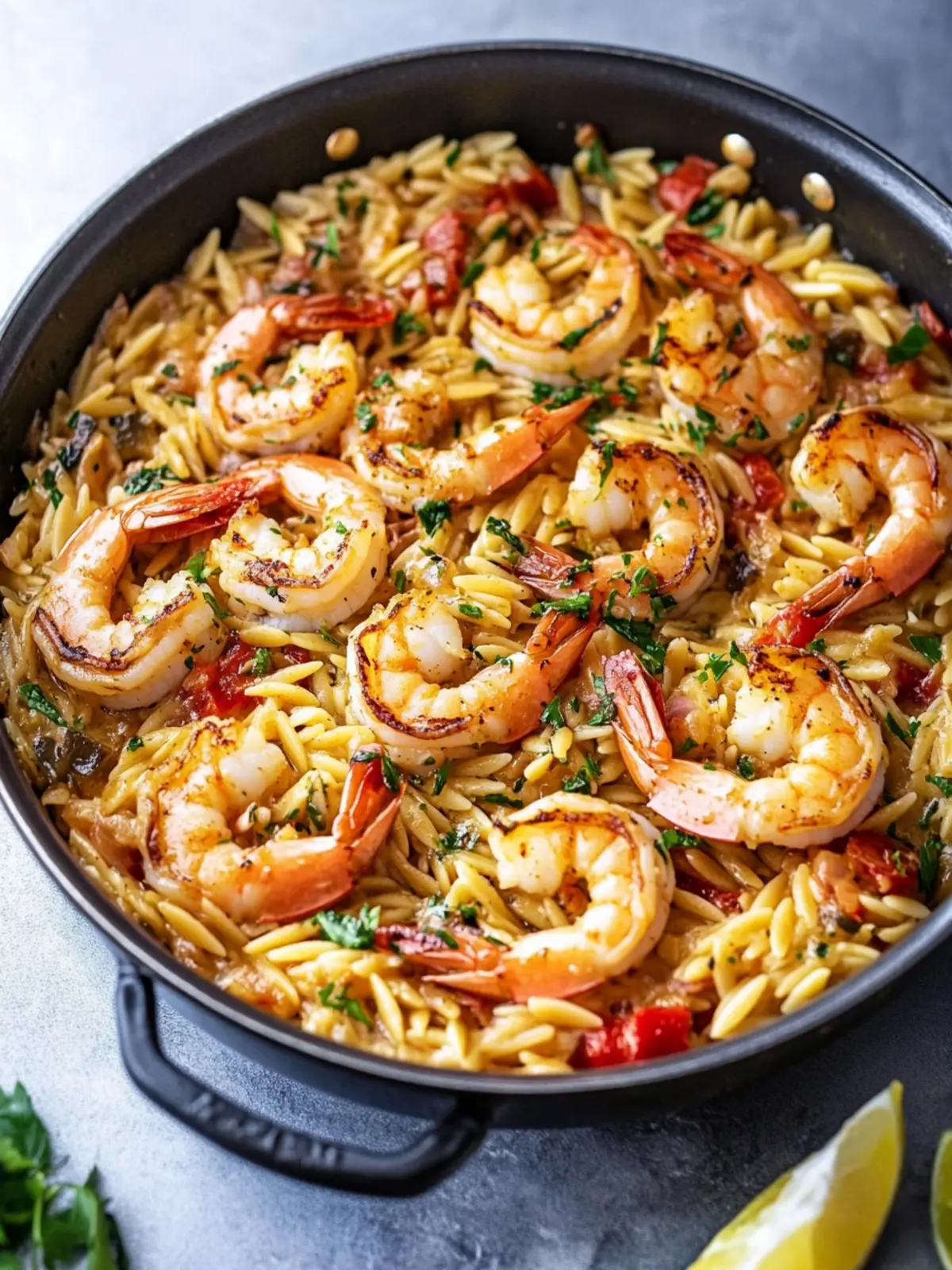 One Pot Marry Me Shrimp and Orzo Pasta