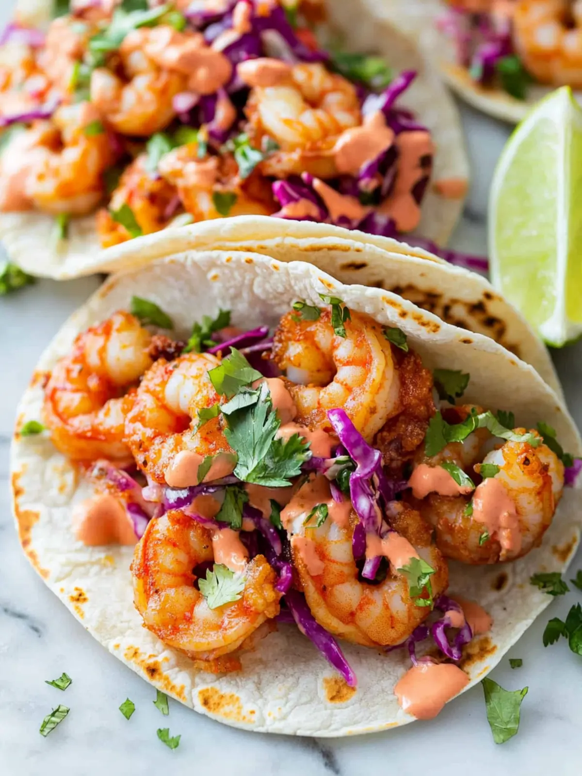 Bang Bang Shrimp Tacos (Dynamite Shrimp)